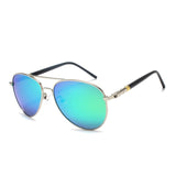 Classic Pilot Glasses Men Coating Mirror