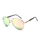 Classic Pilot Glasses Men Coating Mirror