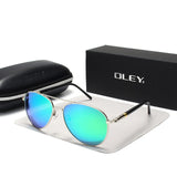 Classic Pilot Glasses Men Coating Mirror
