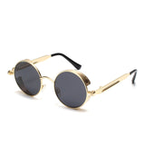 Color film punk sun glasses