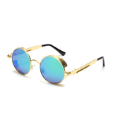 Color film punk sun glasses