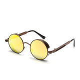 Color film punk sun glasses