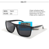 Retro Square Sun Glasses
