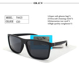 Retro Square Sun Glasses