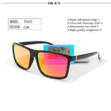 Retro Square Sun Glasses