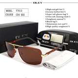 Polarized UV400 Mirror Male Sun Glasses